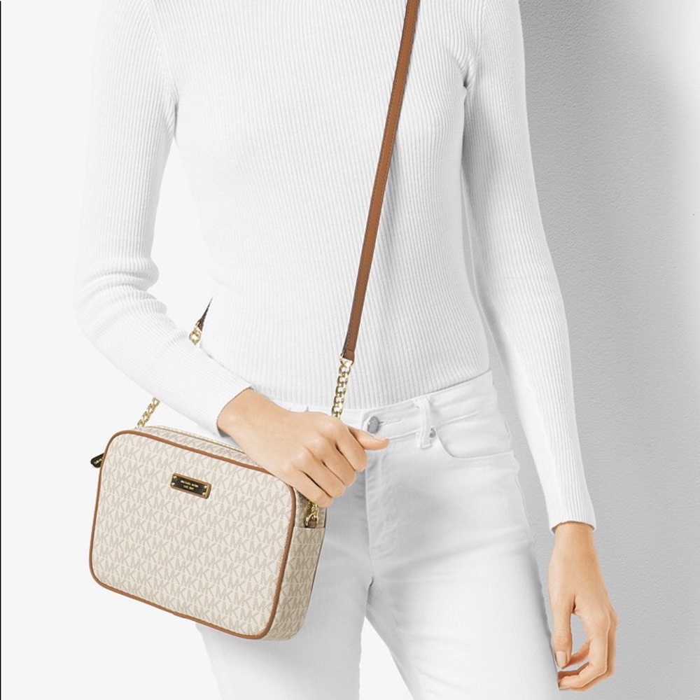 Michael Kors Jet Set LG EW Crossbody - Picture 1 of 7